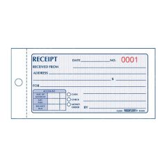 Rediform Money Receipt 2/Part Collection Forms