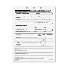 Rediform Employment Application Form - 50 sheets per pad
