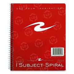 Roaring Spring 1-Subject Wirebound Notebook - 50 Sheet - Wide Ruled - 7" x 8.50"