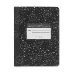 Roaring Spring Wide Rule Composition Book - 100 Sheet - 15.00 lb - Wide Ruled - 7.50" x 9.75"