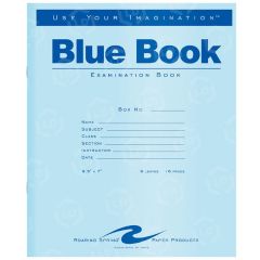 Roaring Spring Blue Exam/Testing Booklet