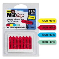 Redi-Tag Sign Here Mini Arrows - 126 per pack