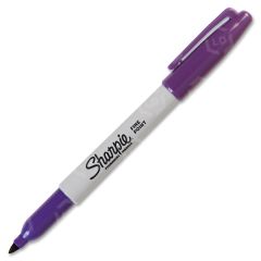 Sharpie Permanent Fine Point Purple Marker -  Purple - 12 Pack