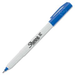 Sharpie Ultra-Fine Permanent Marker, Blue - 12 Pack