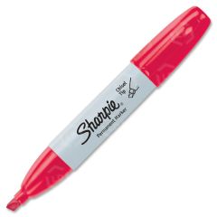 Sharpie Permanent Markers, Red - 12 Pack