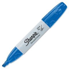 Sharpie Permanent Markers, Blue - 12 Pack