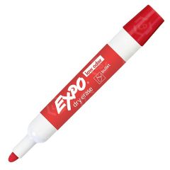 Expo Dry Erase Markers - Red 12 Pack
