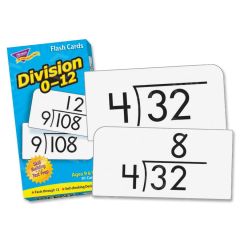 Trend Division Flash Cards - 1 per box