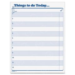 Tops Things To Do Today Pad - 100 sheets per pad