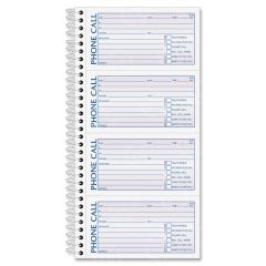 Tops Spiral Carbonless While You Were Out Book - Spiral Bound - Carbonless - 11" x 5.50"