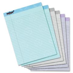 Tops Prism Plus Paper Pads - 50 Sheet - 16.00 lb - Legal/Wide Ruled - 8.50" x 11.75"