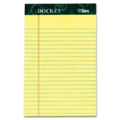 Tops Prism Plus Colored Paper Pad - 12 per pack - Canary