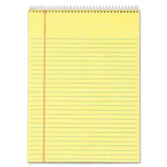 Tops Docket Wirebound Legal Writing Pad - 3 per pack - 70 Sheet - 16.00 lb - Letter - 8.50" x 11"