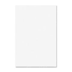 Tops Gummed Memo Pads - 100 Sheet - 15.00 lb - 4" x 6" - White Paper