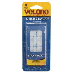 Velcro Adhesive Back Tape - 12 per pack