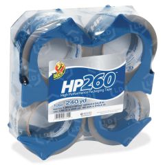 Duck HP260 Packaging Tape with Reusable Dispenser - 4 per pack