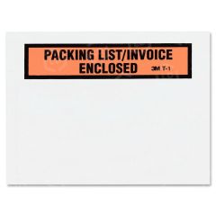 3M Packing List/Invoice Enclosed Envelope - 1000 per box