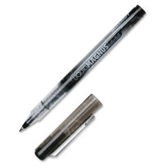 Skilcraft Free Ink Rollerball Pen, Black - 12 Pack