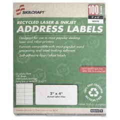 Permanent Laser Address Label