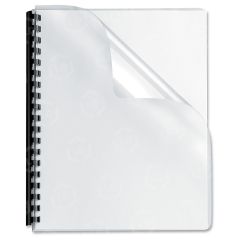 Fellowes Transparent PVC Covers - Oversize - 25 / Pack - Clear