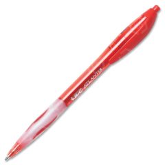 BIC Atlantis Ballpoint Pen, Red - 12 Pack