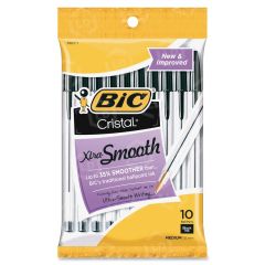 BIC Cristal Ballpoint Pen, Black - 10 Pack