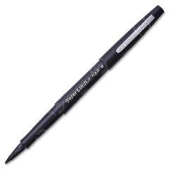 Paper Mate Flair Point Guard Pen, Black - 12 Pack