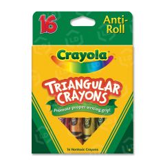 Triangular Anti-roll Crayons