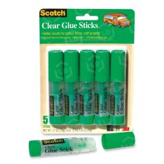 Scotch Clear Glue Stick - 5 per pack