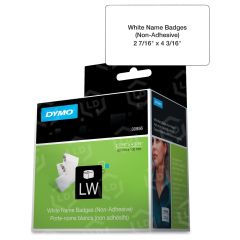 Dymo Non-Adhesive Name Badge Label - 250 per roll