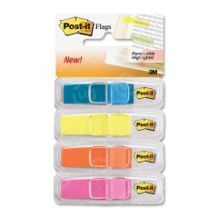 Post-it Bright Small Tape Flag - 4 per pack