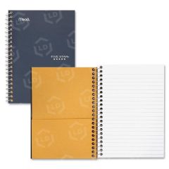 Mead Five Star Personal Wirebound Notebook - 100 Sheet - 5" x 7"  - Assorted Paper