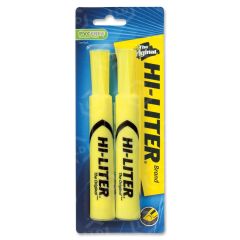 Avery Hi-Liter Desk Style Fluorescent Yellow Highlighters