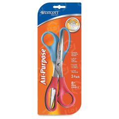 Westcott Value Stainless Steel Scissors - 3 per pack