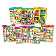 Carson-Dellosa Early Childhood Learning Charlet Set - 7 per set