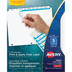 Avery Label Divider - 5 per set