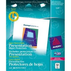 Avery Diamond Clear Top Loading Sheet Protector - 50 per box