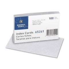 Business Source Ruled Index Cards
