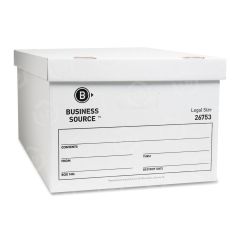Business Source File Storage Box - 12 Per Carton