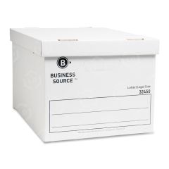 Business Source Storage Box - 12 Per Carton