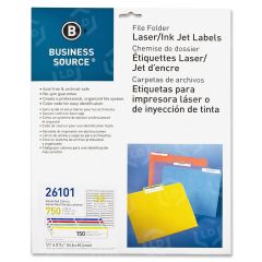 Business Source File Folder Label - 750 per pack
