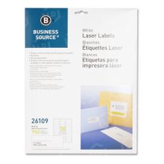 Business Source Mailing Laser Label - 750 per pack