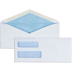 Business Source Double Window Envelope - 500 per box
