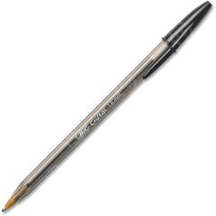 BIC Cristal Ballpoint Pen, Black - 12 Pack