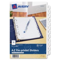 Avery Preprinted Tab Divider - 26 per set