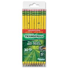 Ticonderoga Wood Pencil - 30 per box