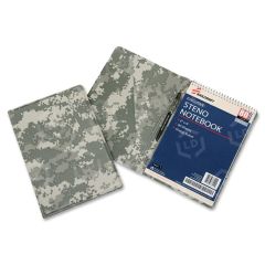 Steno Notebook Vinyl Pad Holder Vinyl, LeatherGrain - Camouflage - 1 Each