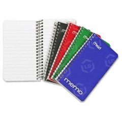 Mead Memo Notebook - 60 Page - College Ruled - 5" x 3"