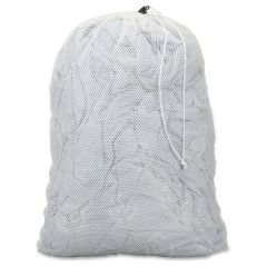SKILCRAFT Synthetic Mesh Laundry Net - Heavy-Duty, White, 24" x 36", 3/16" Hole Size
