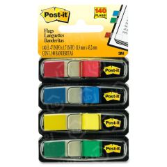 Post-it Colored Small Tape Flag - 140 per pack
